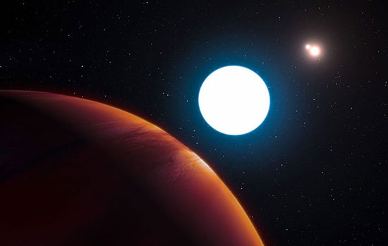 کشف یک سیاره عجیب که 3 ستاره دارد