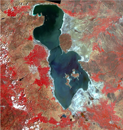 حال خوب دریاچه‌ی ارومیه با بارندگی‌های امسال