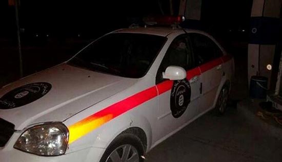 نخستین خودروی پلیس داعش! +عکس
