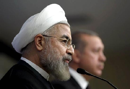 عکس: دیدار روحانی با «رجب طیب اردوغان»