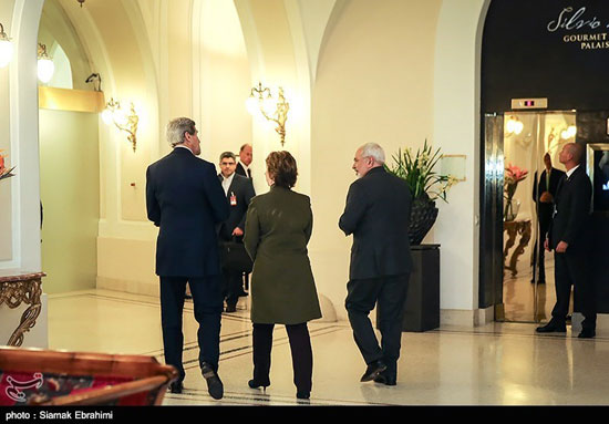 عکس: دیدار ظریف، کری و اشتون در وین