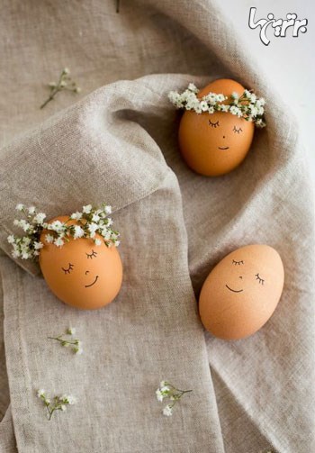 مدل‌های زیبای تخم‌ مرغ رنگی برای هفت‌سین (2)