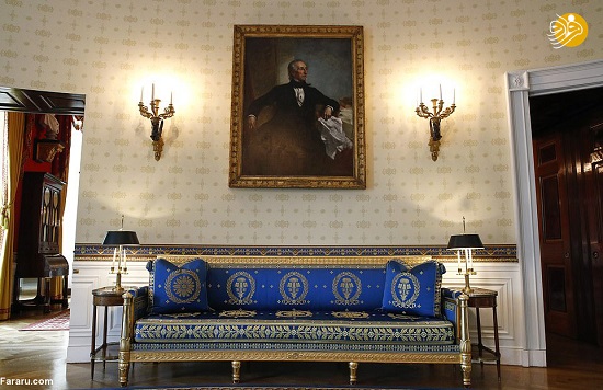 زیباسازی کاخ سفید توسط ملانیا ترامپ