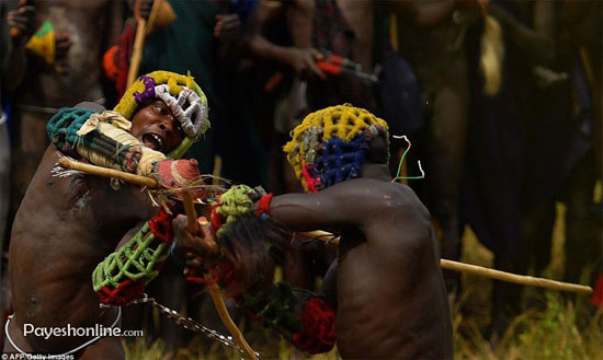 راهی عجیب برای انتخاب همسر در قبیله ای در اتیوپی