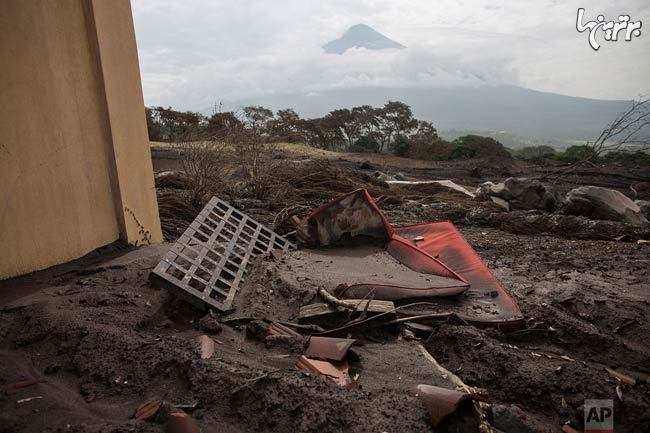 آتشفشان ویرانگر در گواتمالا