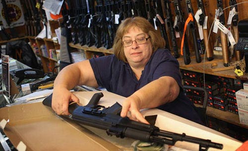 تصاویر: بازارهای فروش سلاح در آمريكا