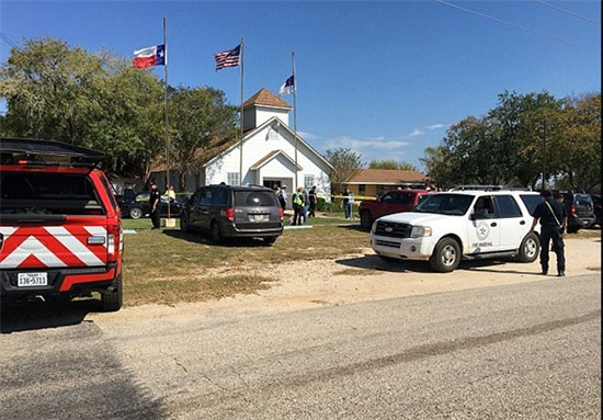 تیراندازی در یک کلیسا در تگزاس