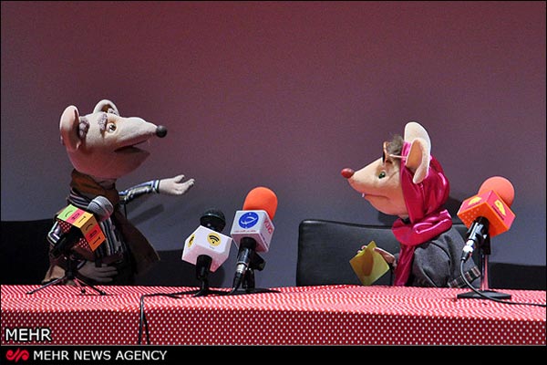 اجرای نشست خبری توسط موش‌ ها!