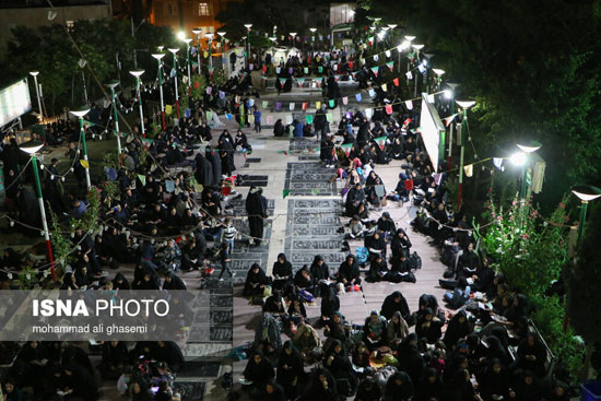 مراسم شب بیست و یکم ماه رمضان در تهران