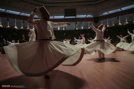 عکس: رقص سماع درویشان در ترکیه‎