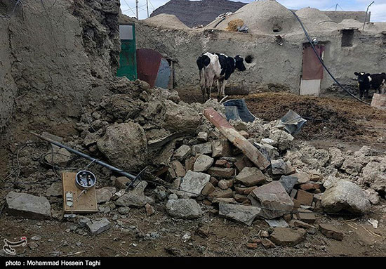 خسارت زلزله در روستاهای خراسان رضوی