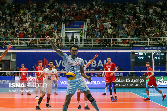 روسیه هشتمین قربانی والیبال ایران در ارومیه