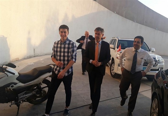 حضور سفرای برزیل و سوئیس در آزادی