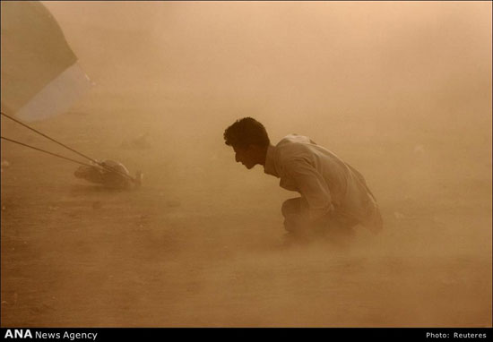 عکس: طوفان شن و ماسه در جای جای زمین