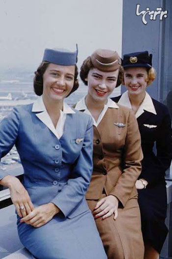 سیر تحول یونیفرم مهمانداران هواپیما از ۱۹۳۵ تاکنون