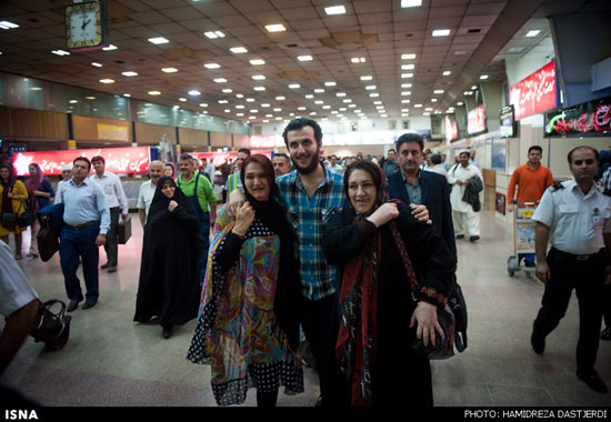 عکس: استقبال از شمشیر باز ایرانی در تهران