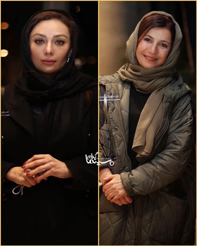 لیلی رشیدی و یکتا ناصر در یادبود حمید لبخنده