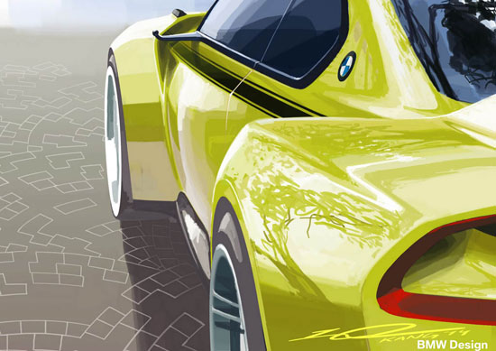 3.0 BMW CSL Hommage ،اوج طراحی و خلاقیت