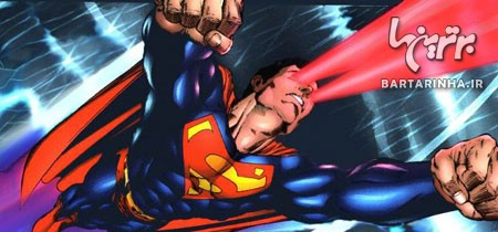 سوپرمن با شنل قرمزی وارد می شود