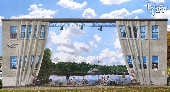 نقاشی دیوارهای شهر شربروک