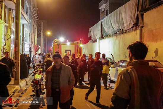 تصاویری از انفجار در خیابان خلیج فارس تهران
