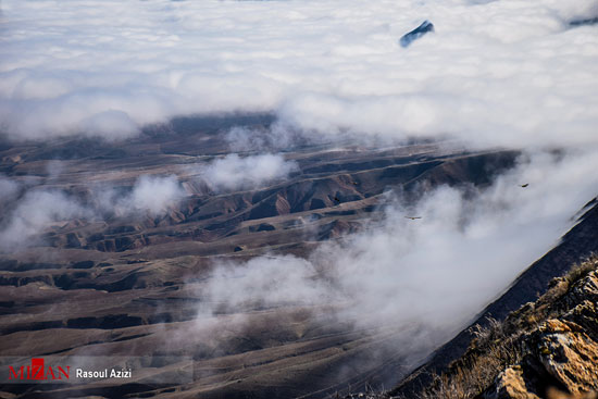 مه آلود شدن ارتفاعات هزار مسجد خراسان