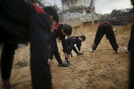 نینجا های غزه چگونه اند؟! +عکس