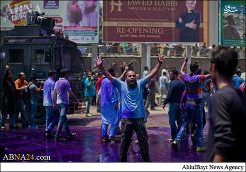 عکس: سرکوب رنگی مسلمانان کشمیر