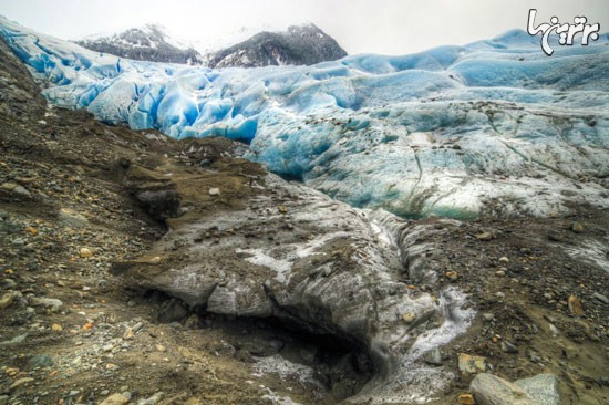 عکس: غار یخی شگفت‌انگیز در قلب آلاسکا