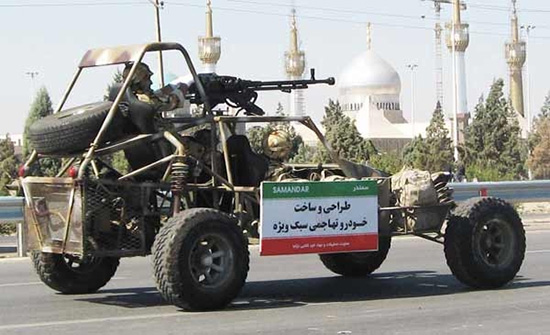 لیستی از بهترین خودرو‌های نظامی ایران و دنیا