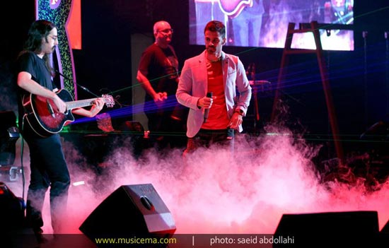 عکس: محسن یگانه در کنسرت سیروان