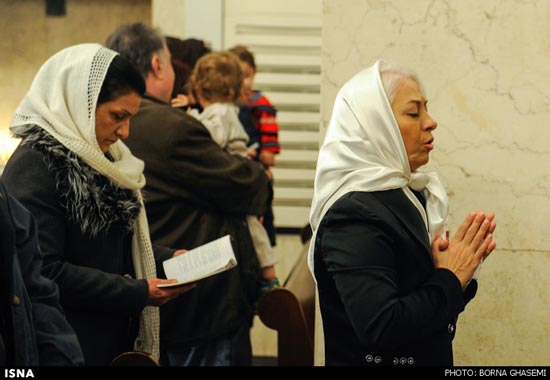 عکس: مراسم سال نو میلادی در تهران