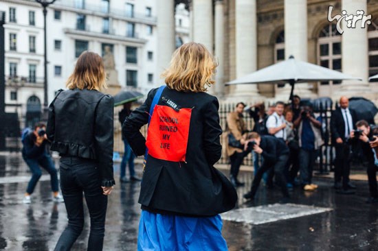جذاب ترین تیپ های زنانه در هفته مد پاریس