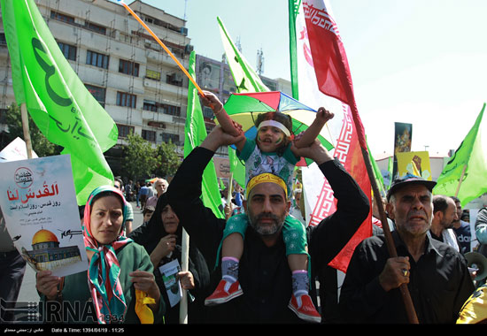 عکس: مراسم راهپیمایی روز قدس (2)