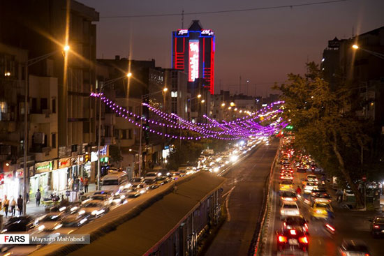 فقط به عشق علی (ع)، در خیابان‌های تهران