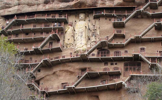معماری محشر معبد بوداییان در چین +عکس