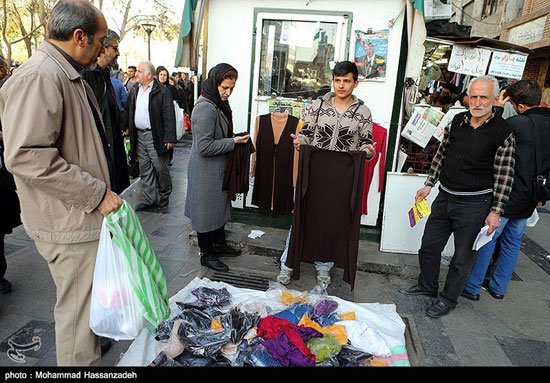 بازار تهران در روزهای پایانی سال