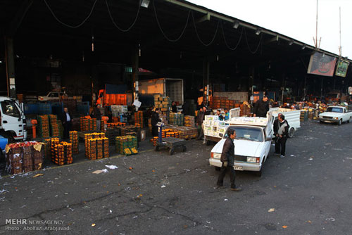 عکس: بازار میوه و تره بار تهران نوروز 1394