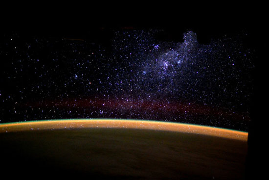 عکس های خیره کننده فضانورد بریتانیایی از زمین
