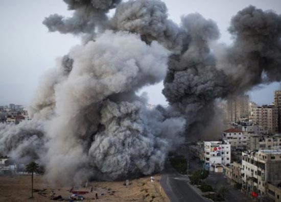 تصاویر: یک هفته حمله هوایی اسرائیل به غزه