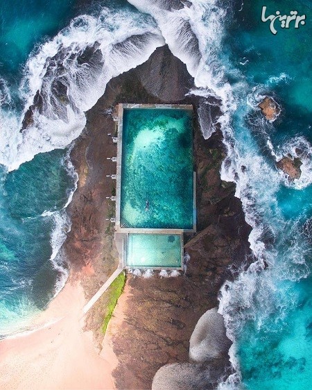 عکس های هوایی خیره کننده از سواحل