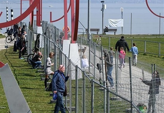 نصب حصار مرزیِ ضد کرونا بین آلمان و سوئیس