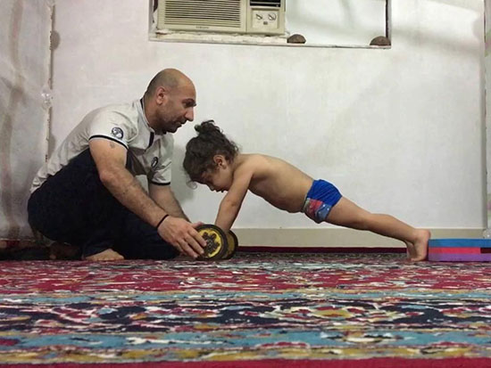 آرات حسینی؛ نابغه ورزشی ٤ ساله ایرانی (۱)