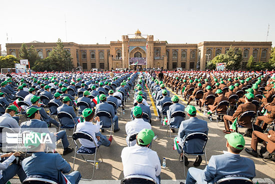 حضور حناچی در دبیرستان ماندگار البرز پایتخت