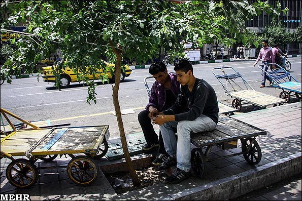 عکس ؛ گرمای هوا در تهران