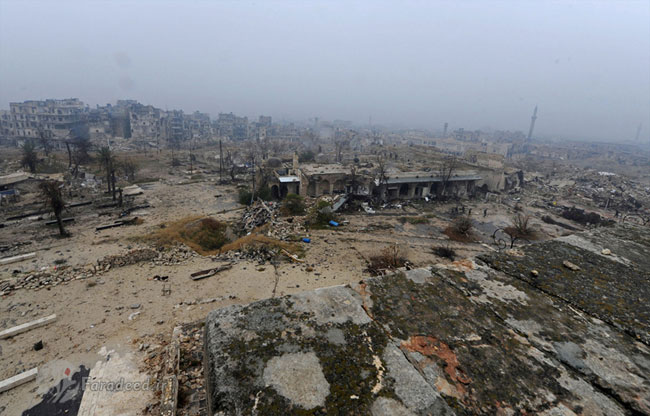 جنگ با حلب چه کرده است؟
