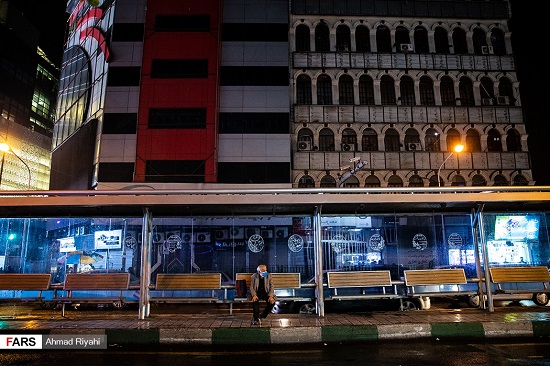 تهران بعد از ساعت ۱۸، خیابان جمهوری