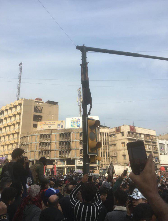 حادثه دلخراش در اعتراضات عراق
