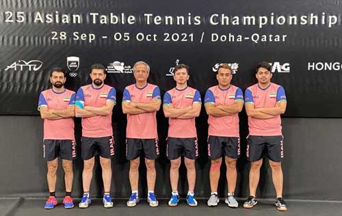 نتیجه تاریخی تیم ملی تنیس روی میز در آسیا