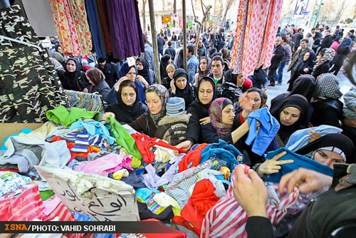 گزارش تصویری:خرید نوروزی مردم تهران